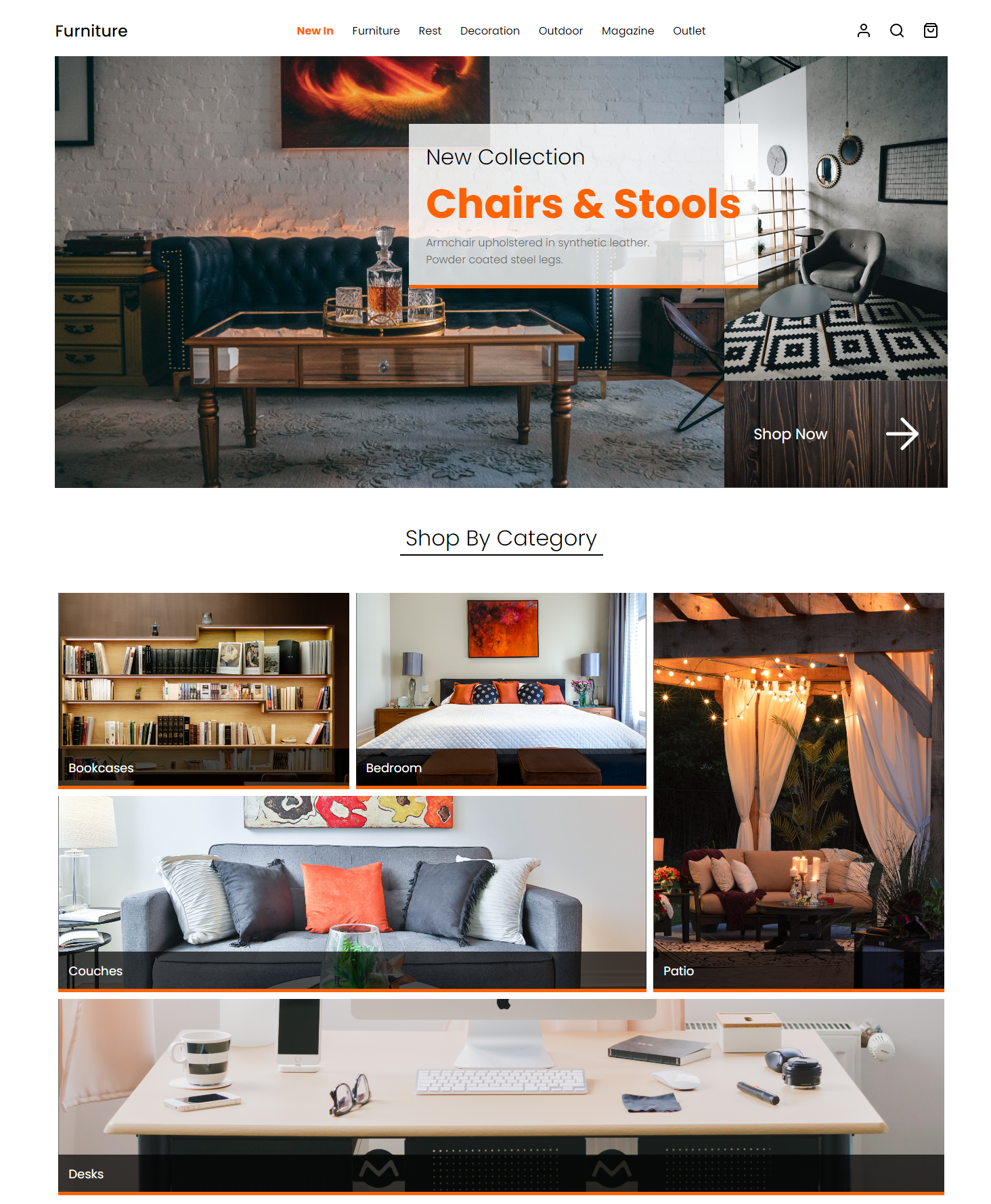 Furniture website